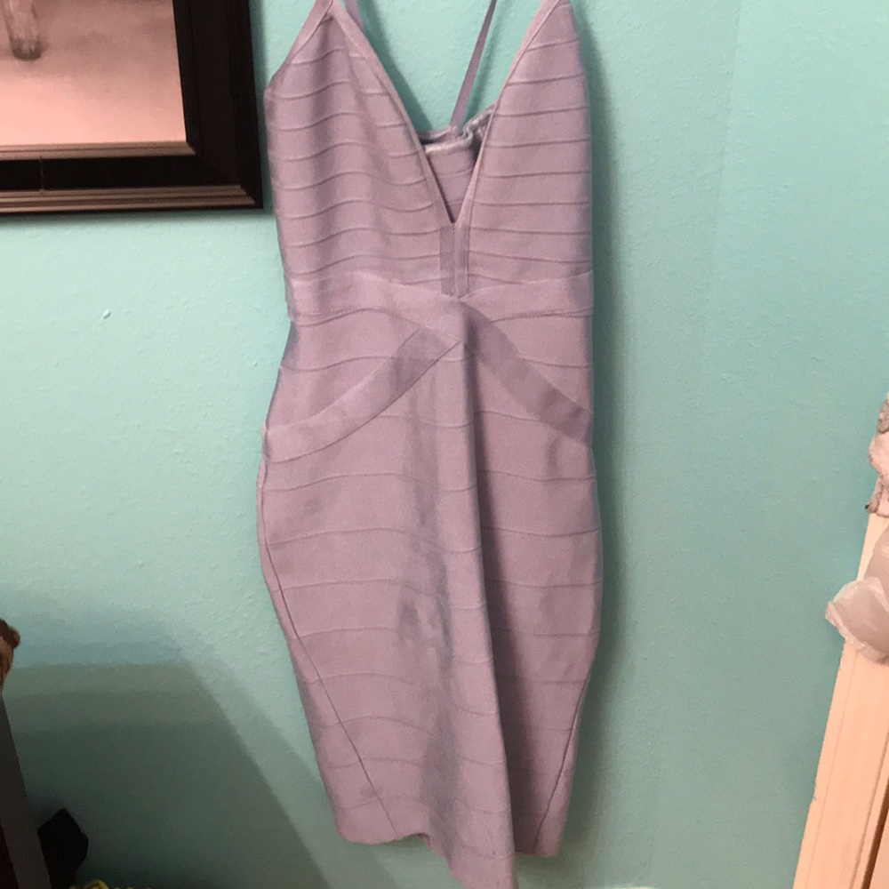 Hot Miami styles Ice bandage dress size L